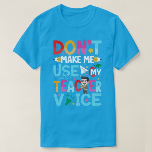 おもしろい先生引用文 Tシャツ (デザイン正面)