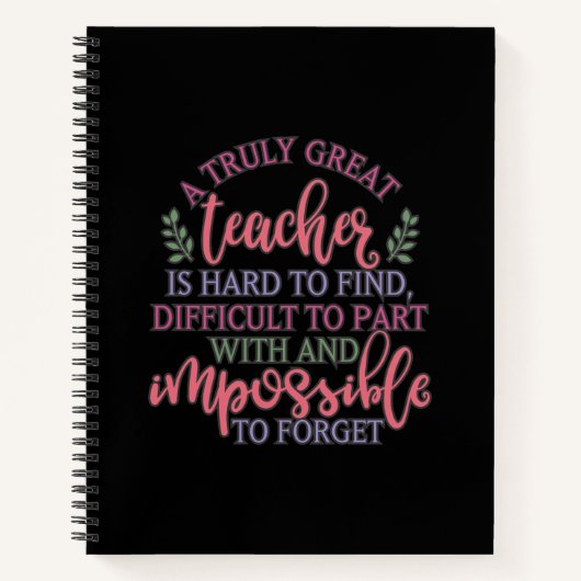 おもしろい先生感謝アイディア ノートブック (正面)