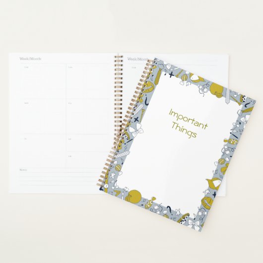 おもしろい先生新学期 プランナー手帳 (ディスプレー)