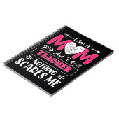 おもしろい先生母先生母おもしろい ノートブック (左側)