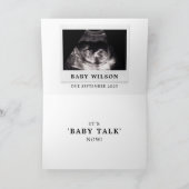 おもしろい先生母子妊娠ことわざ カード (内部)