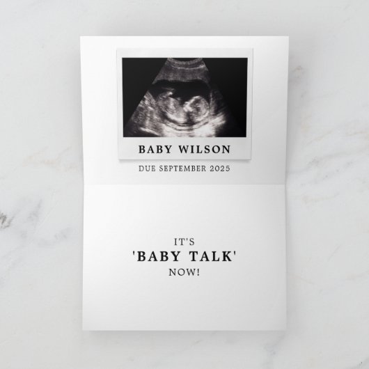 おもしろい先生母子妊娠ことわざ カード (内部)