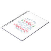 おもしろい先生謝礼表 ノートブック (左側)