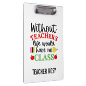 おもしろい先生賞品のクリップボード クリップボード (右)