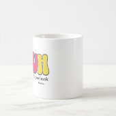 おもしろい先生BruhがChromebookを充電感謝していする コーヒーマグカップ (中央)