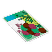 おもしろい入りの日磁石を持つ マグネット (右側)