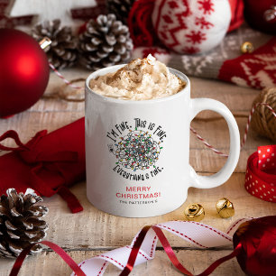 おもしろい全て素晴らしクリスマス コーヒーマグカップ