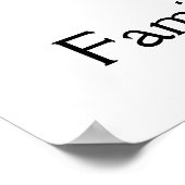 おもしろい六角カスタム形ファミリーバケーションコラージュ ポスター (角)