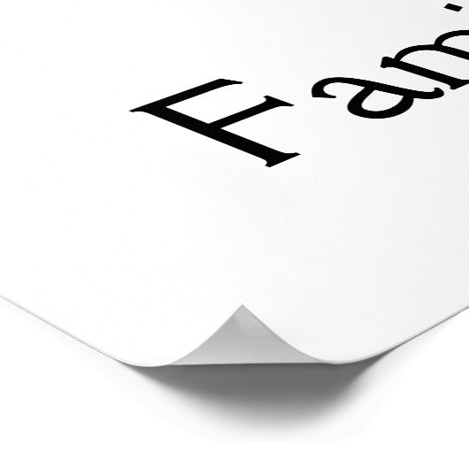 おもしろい六角カスタム形ファミリーバケーションコラージュ ポスター (角)