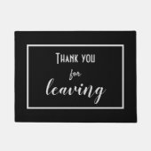 おもしろい内向的な反離れ社会主義 ドアマット (正面)