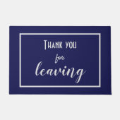 おもしろい内向的な反離れ社会主義 ドアマット (正面)