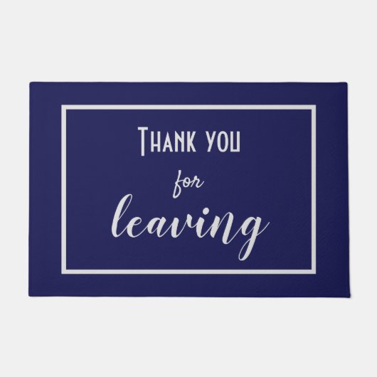 おもしろい内向的な反離れ社会主義 ドアマット (正面)