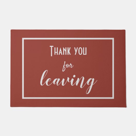 おもしろい内向的な反離れ社会主義 ドアマット (正面)