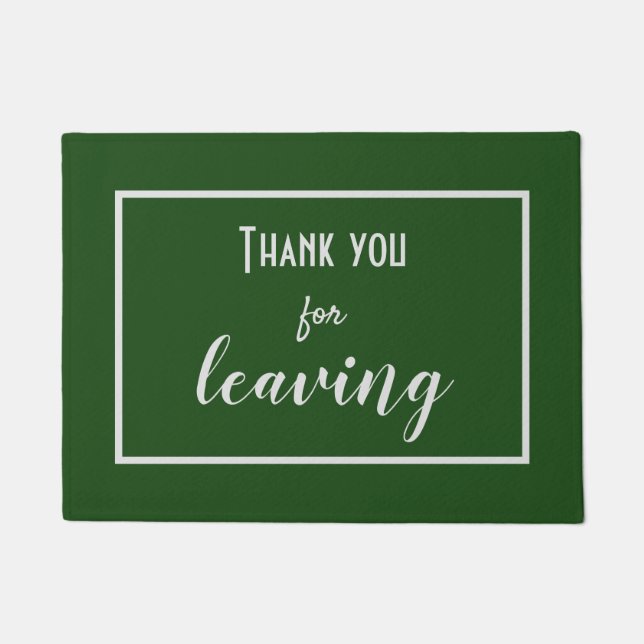 おもしろい内向的な反離れ社会主義 ドアマット (正面)