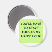 おもしろい冗談 マグネット (正面/裏面)