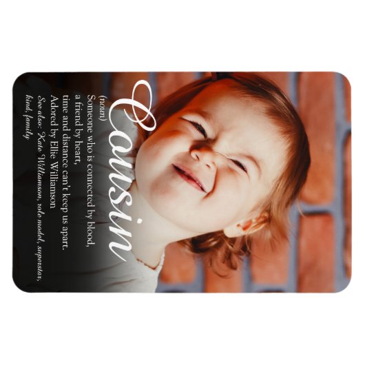 おもしろい写真の世界の最高のいこの定義 マグネット (横)