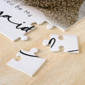 おもしろい写真ギフト花嫁パズル ジグソーパズル (側面)