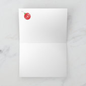 おもしろい写真クリスマスカード シーズンカード (内部)