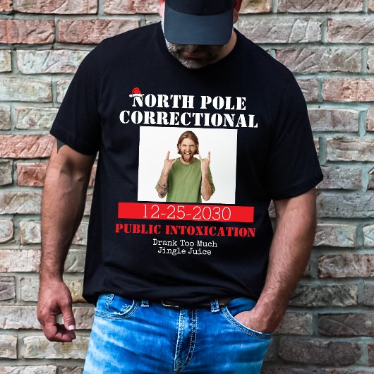 おもしろい写真マッチングファミリークリスマスパジャマ Tシャツ