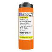 おもしろい処方ラベル タンブラー (正面)