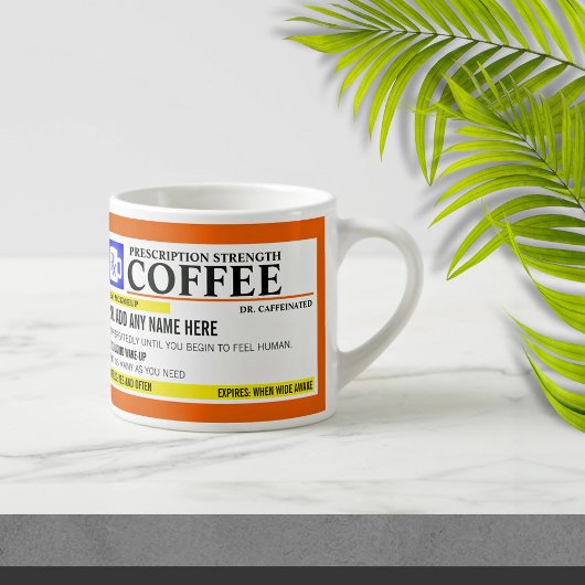 おもしろい処方6oz.エスプレッソマグ エスプレッソカップ