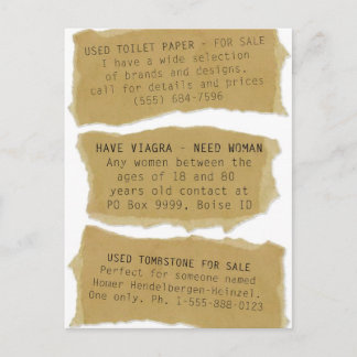 おもしろい分類8 Pk.ポストカード ポストカード