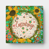 おもしろい刺激性イーゼルプラークを促す フォトプラーク (正面)