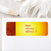 おもしろい刺繍返りラベル ラベル (インサイチュ)