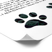 「おもしろい前足の法」ポスター ポスター (角)