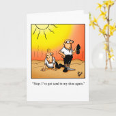 おもしろい勇気付けられるグリーティングカード カード (黄色い花)