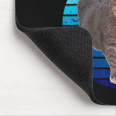 おもしろい動揺してOiia Cat Spinning Cat Oi Oi Iaa マウスパッド (コーナー)