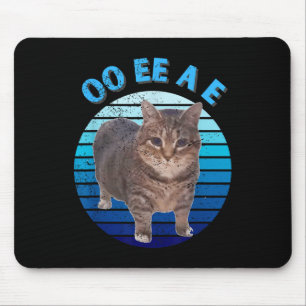 おもしろい動揺してOiia Cat Spinning Cat Oi Oi Iaa マウスパッド