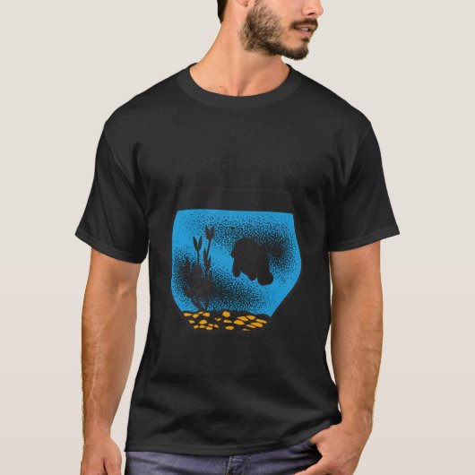 おもしろい動物園 – Manateeny Manager Tシャツ (正面)