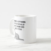 おもしろい動物愛好家は女を愛す コーヒーマグカップ (正面左)