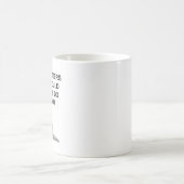 おもしろい動物愛好家は女を愛す コーヒーマグカップ (中央)