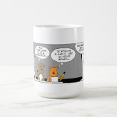 おもしろい動物試験用マグカップ コーヒーマグカップ (中央)