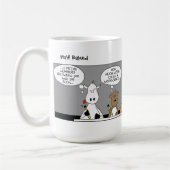 おもしろい動物試験用マグカップ コーヒーマグカップ (左)