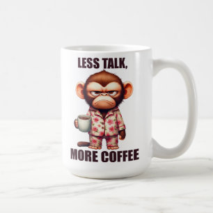 おもしろい動物/コーヒー/サル コーヒーマグカップ