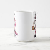 おもしろい動物/コーヒー/ユニコーン コーヒーマグカップ (中央)