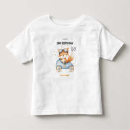 おもしろい動物 レースカー 2歳の誕生日 トドラーTシャツ