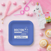 おもしろい医師積込みバー医学未来医師 ペーパープレート (パーティー)