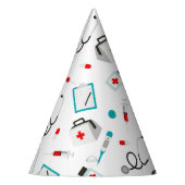 おもしろい医療ナース機器パーティーハット パーティーハット (左)