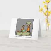 おもしろい医療品! カード (黄色い花)