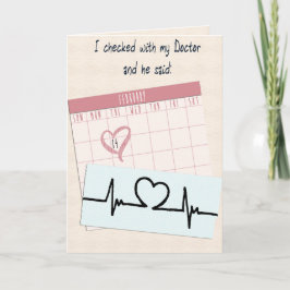 おもしろい医者のバレンタイン… シーズンカード