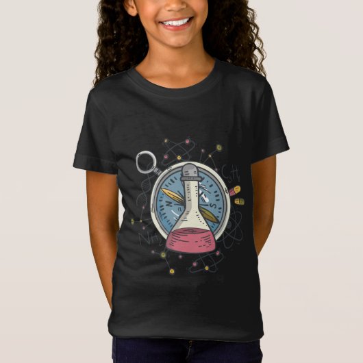 おもしろい半с部科学プン tシャツ (正面)
