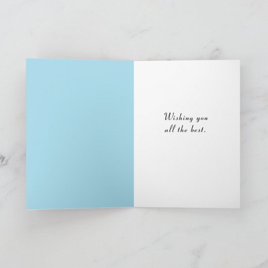 おもしろい卒業猫 カード (内部)