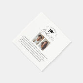 おもしろい卒業生に関する事実 スタンダードカクテルナプキン (角)