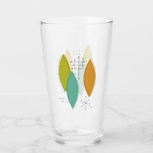 おもしろい原子時代サーフボードの形状ミッドセンチュリー タンブラーグラス