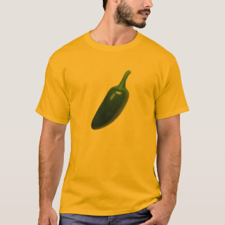 おもしろい及びぴりっとするハラペーニョのコショウ Tシャツ