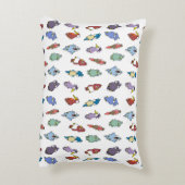 おもしろい及びカラフル装飾品 アクセントクッション (裏面(縦))